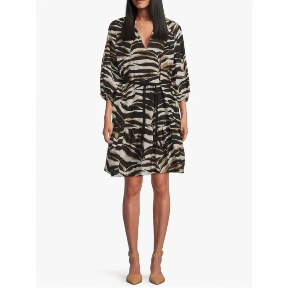 Marcella Sport Kiens dress‎ in animal print
